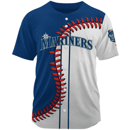 LIMITED EDITION - NEW CUSTOMIZED MLB14 SMS SEATTLE MARINERS BASEBALL JERSEY