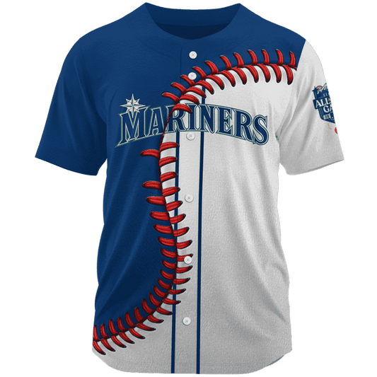 LIMITED EDITION - NEW CUSTOMIZED MLB14 SMS SEATTLE MARINERS BASEBALL JERSEY
