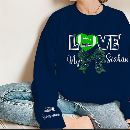LIMITED EDITION - NEW CUSTOMIZED NFL06 SSH SEATTLE SEAHAWKS UNISEX T-SHIRT, POLO, HOODIE & JACKETS