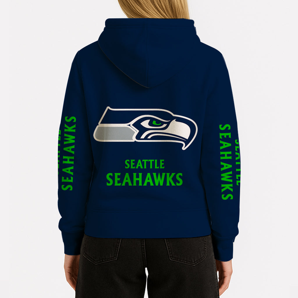 LIMITED EDITION - NEW CUSTOMIZED NFL06 SSH SEATTLE SEAHAWKS UNISEX HOODIE