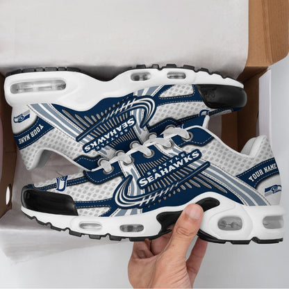 LIMITED EDITION - NEW CUSTOMIZED NFL06 SSH SEATTLE SEAHAWKS UNISEX AIR MAX PLUS SNEAKERS