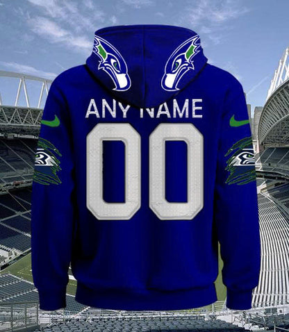 LIMITED EDITION - NEW CUSTOMIZED NFL06 SSH SEATTLE SEAHAWKS UNISEX T-SHIRT, POLO, HOODIE & JACKETS