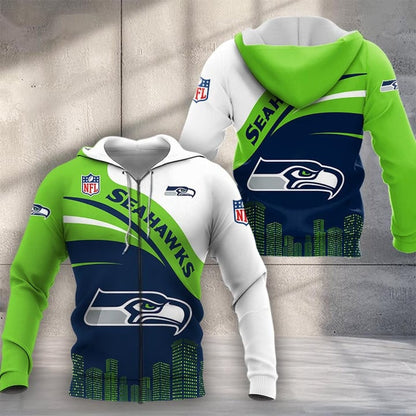 LIMITED EDITION - NEW CUSTOMIZED NFL06 SSH SEATTLE SEAHAWKS UNISEX T-SHIRT, POLO, HOODIE & JACKETS