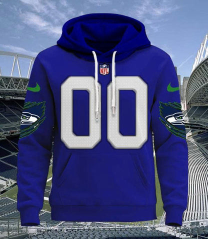 LIMITED EDITION - NEW CUSTOMIZED NFL06 SSH SEATTLE SEAHAWKS UNISEX T-SHIRT, POLO, HOODIE & JACKETS