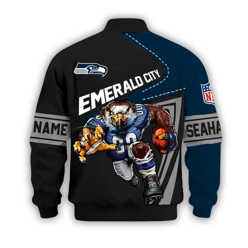 LIMITED EDITION - NEW CUSTOMIZED NFL06 SSH SEATTLE SEAHAWKS UNISEX T-SHIRT, POLO, HOODIE & JACKETS