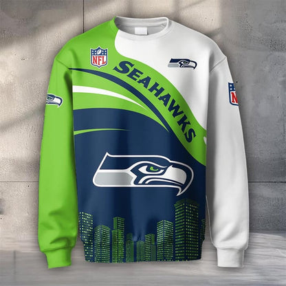 LIMITED EDITION - NEW CUSTOMIZED NFL06 SSH SEATTLE SEAHAWKS UNISEX T-SHIRT, POLO, HOODIE & JACKETS