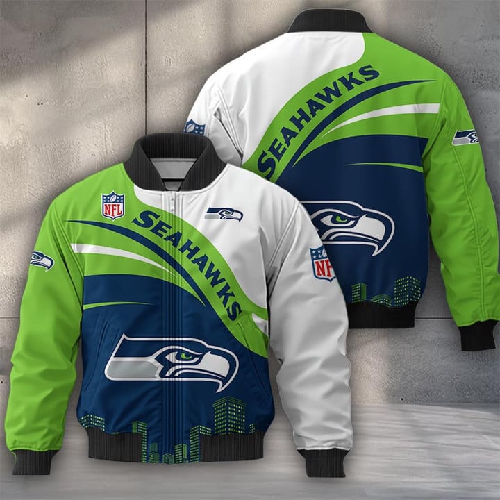 LIMITED EDITION - NEW CUSTOMIZED NFL06 SSH SEATTLE SEAHAWKS UNISEX T-SHIRT, POLO, HOODIE & JACKETS