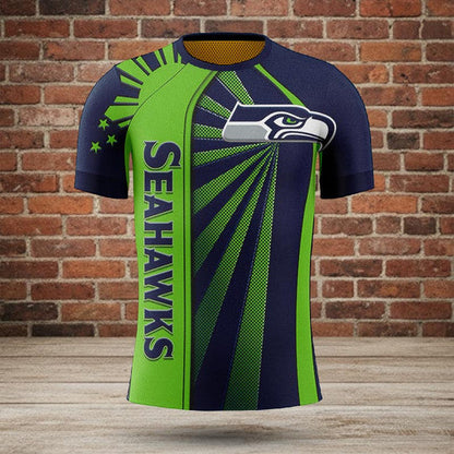 LIMITED EDITION - NEW CUSTOMIZED NFL06 SSH SEATTLE SEAHAWKS UNISEX T-SHIRT, POLO, HOODIE & JACKETS