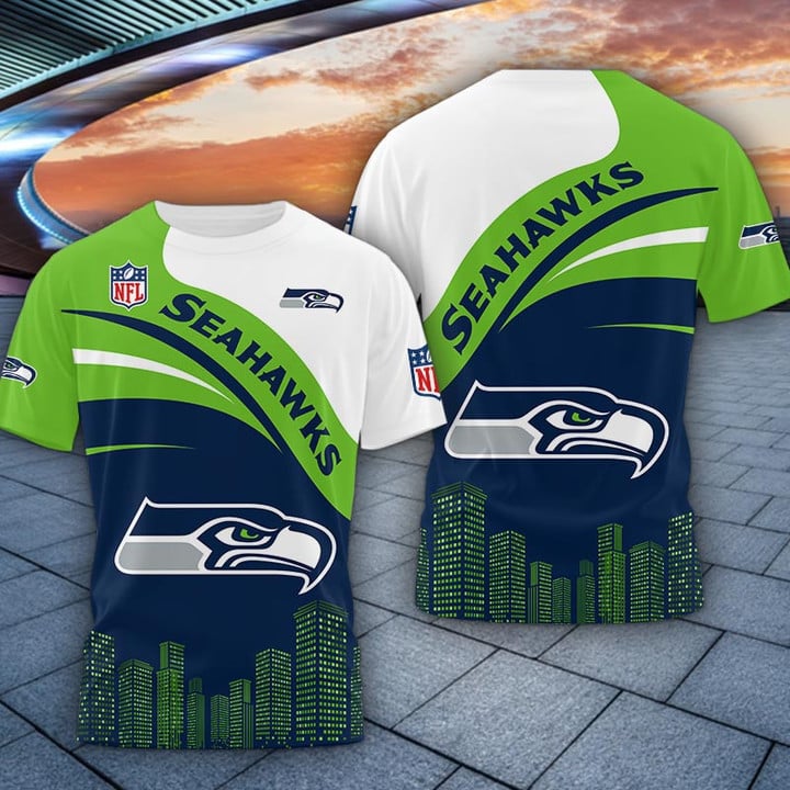 LIMITED EDITION - NEW CUSTOMIZED NFL06 SSH SEATTLE SEAHAWKS UNISEX T-SHIRT, POLO, HOODIE & JACKETS