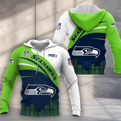 LIMITED EDITION - NEW CUSTOMIZED NFL06 SSH SEATTLE SEAHAWKS UNISEX T-SHIRT, POLO, HOODIE & JACKETS