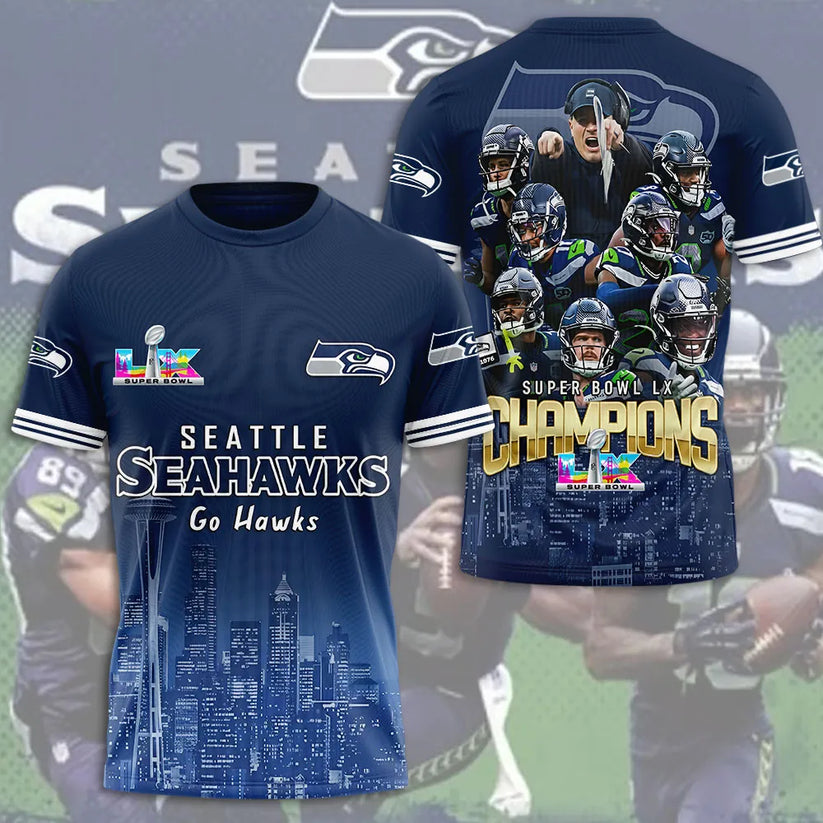 LIMITED EDITION - NEW CUSTOMIZED NFL06 SSH SEATTLE SEAHAWKS CHAMPIONS HOODIE, T-SHIRTS, ZIP HOODIE, SWEASHIRTS & POLO 11