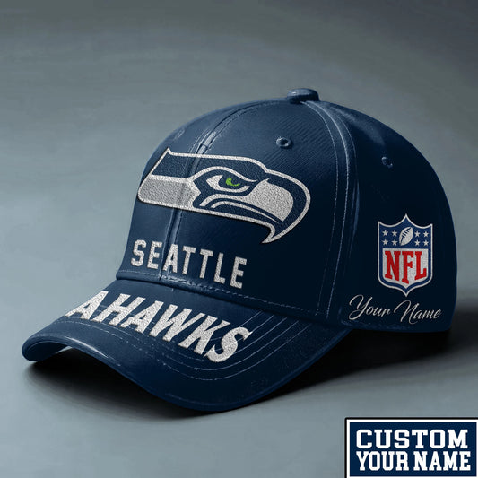 LIMITED EDITION - NEW CUSTOMIZED NFL06 SSH SEATTLE SEAHAWKS CLASSIC CAP