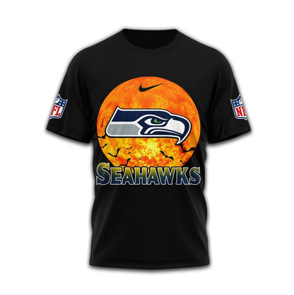 LIMITED EDITION - NEW CUSTOMIZED NFL06 SSH SEATTLE SEAHAWKS x SPOOKY SEASON T-SHIRT, HOODIE, ZIP HOODIE