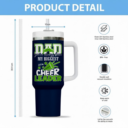 [SPECIAL OFFER] NEW CUSTOMIZED NFL06 SSH SEATTLE SEAHAWKS 40OZ TUMBLER
