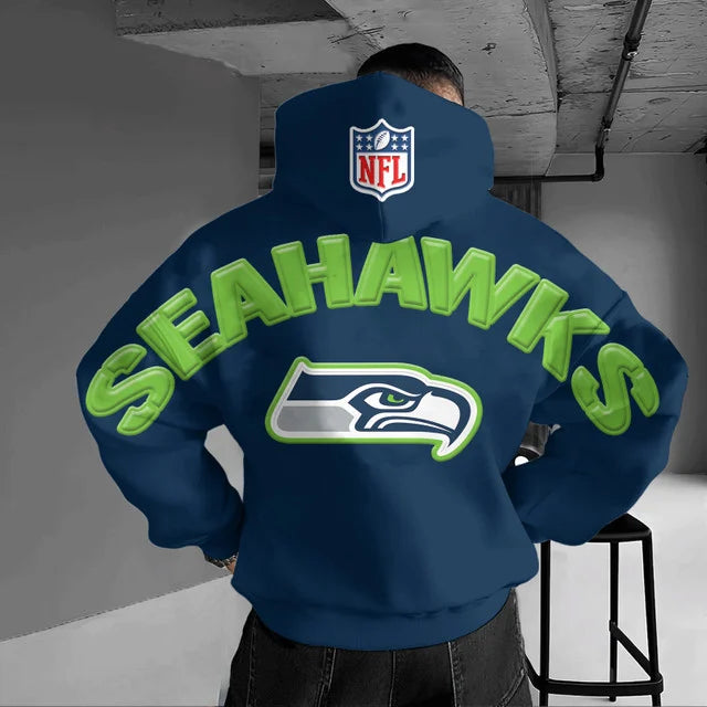 LIMITED EDITION - NEW CUSTOMIZED NFL06 SE SEAHAWKS V-NECK BASKETBALL JERSEY, HOODIE, ZIP HOODIE