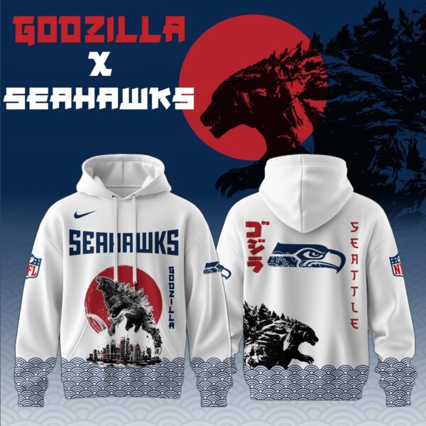 LIMITED EDITION - NEW CUSTOMIZED NFL06 SSH SEATTLE SEAHAWKS x GODZILLA T-SHIRT, HOODIE, ZIP HOODIE