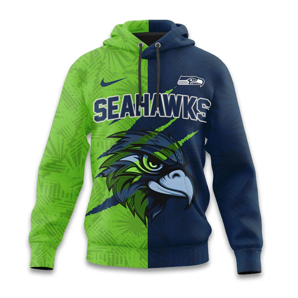 LIMITED EDITION - NEW CUSTOMIZED NFL06 SSH SEATTLE SEAHAWKS T-SHIRT, HOODIE, ZIP HOODIE