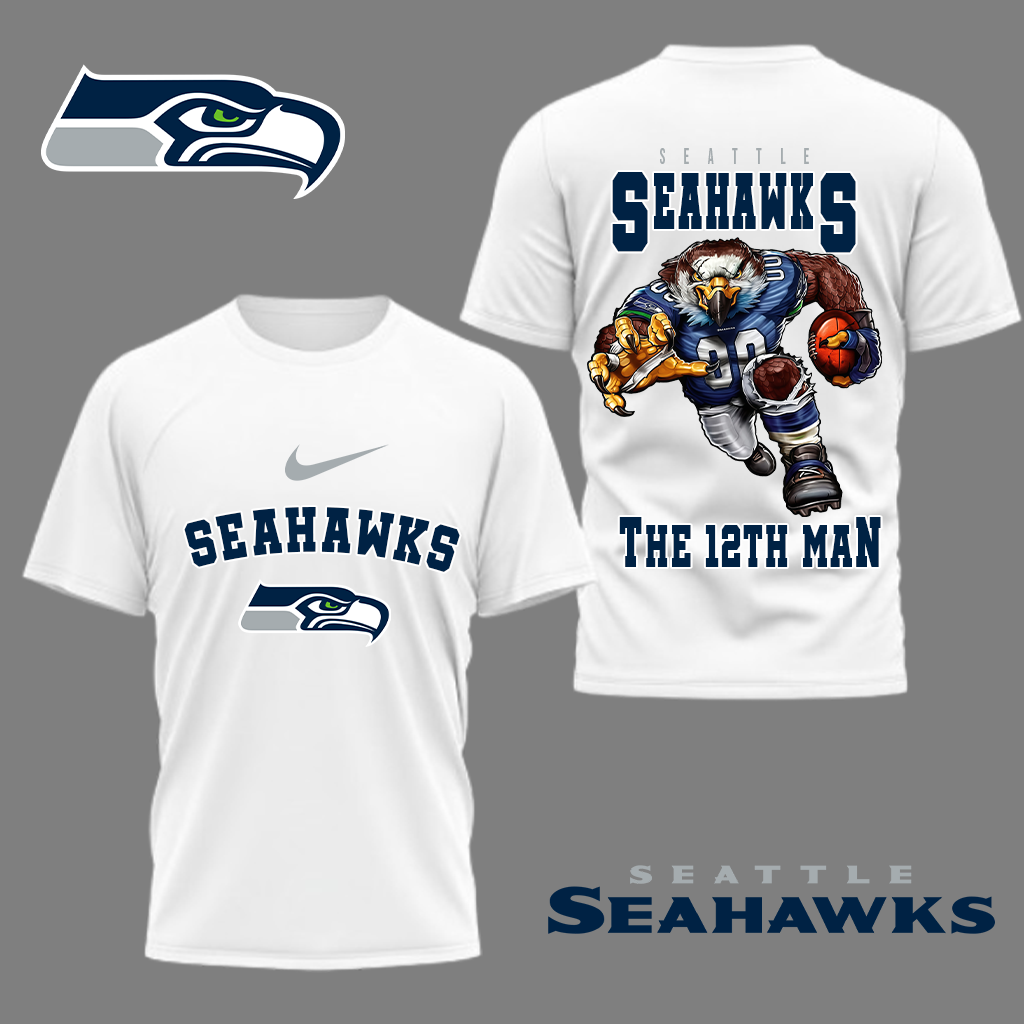 LIMITED EDITION - NEW CUSTOMIZED NFL06 SSH SEATTLE SEAHAWKS NATION GEAR 3D SHIRT