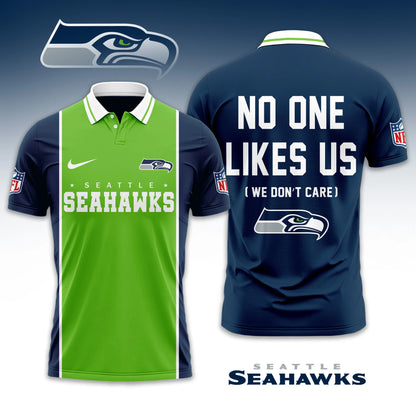 LIMITED EDITION - NEW CUSTOMIZED NFL06 SSH SEATTLE SEAHAWKS UNISEX T-SHIRT, POLO & HOODIE
