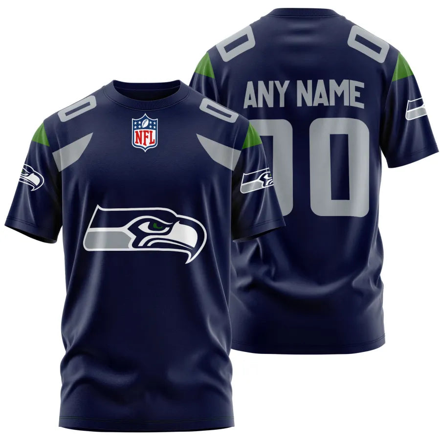 LIMITED EDITION - NEW CUSTOMIZED NFL06 SSH SEATTLE SEAHAWKS T-SHIRT, HOODIE, ZIP HOODIE