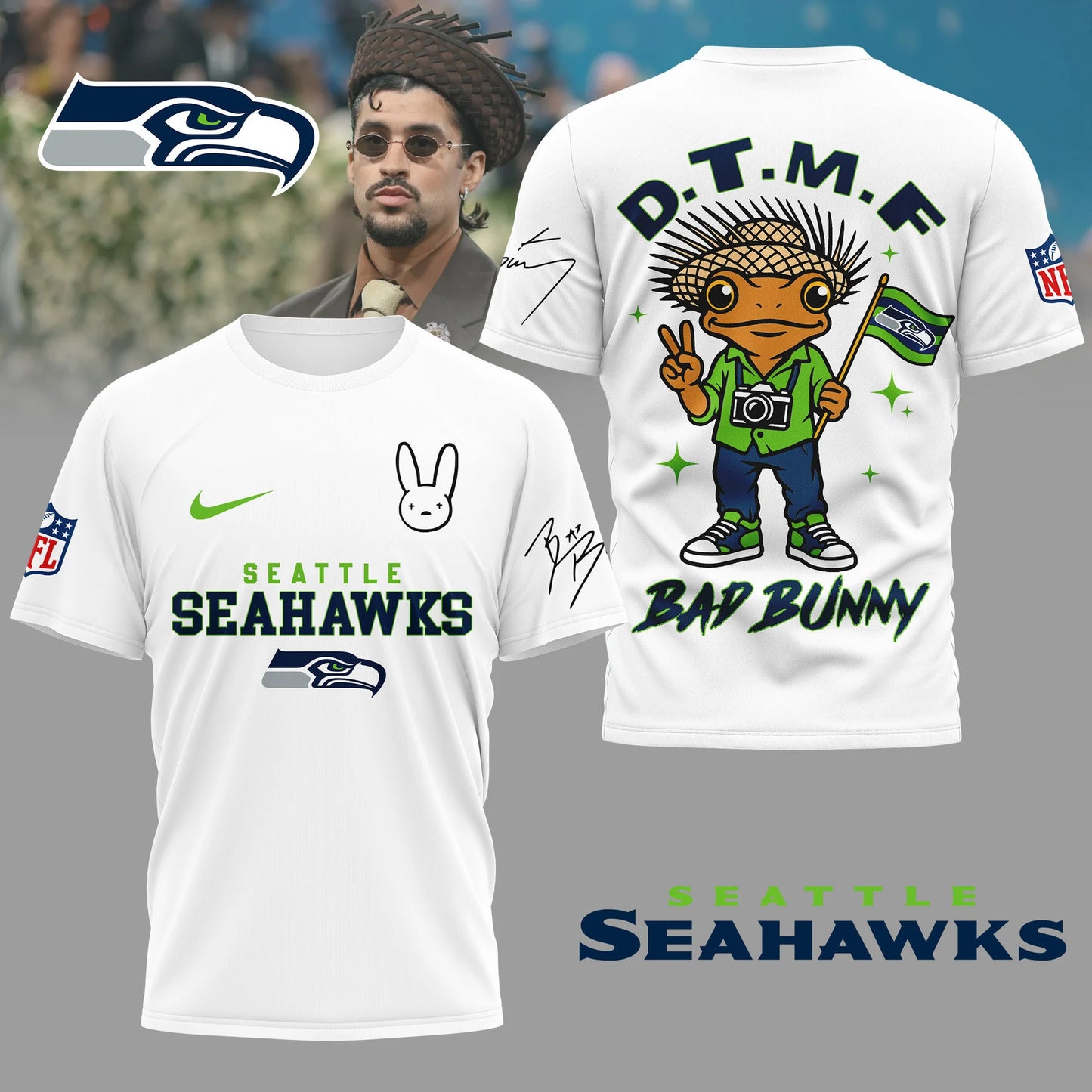 LIMITED EDITION - NEW CUSTOMIZED NFL06 SSH SEATTLE SEAHAWKS T-SHIRT, HOODIE, ZIP HOODIE