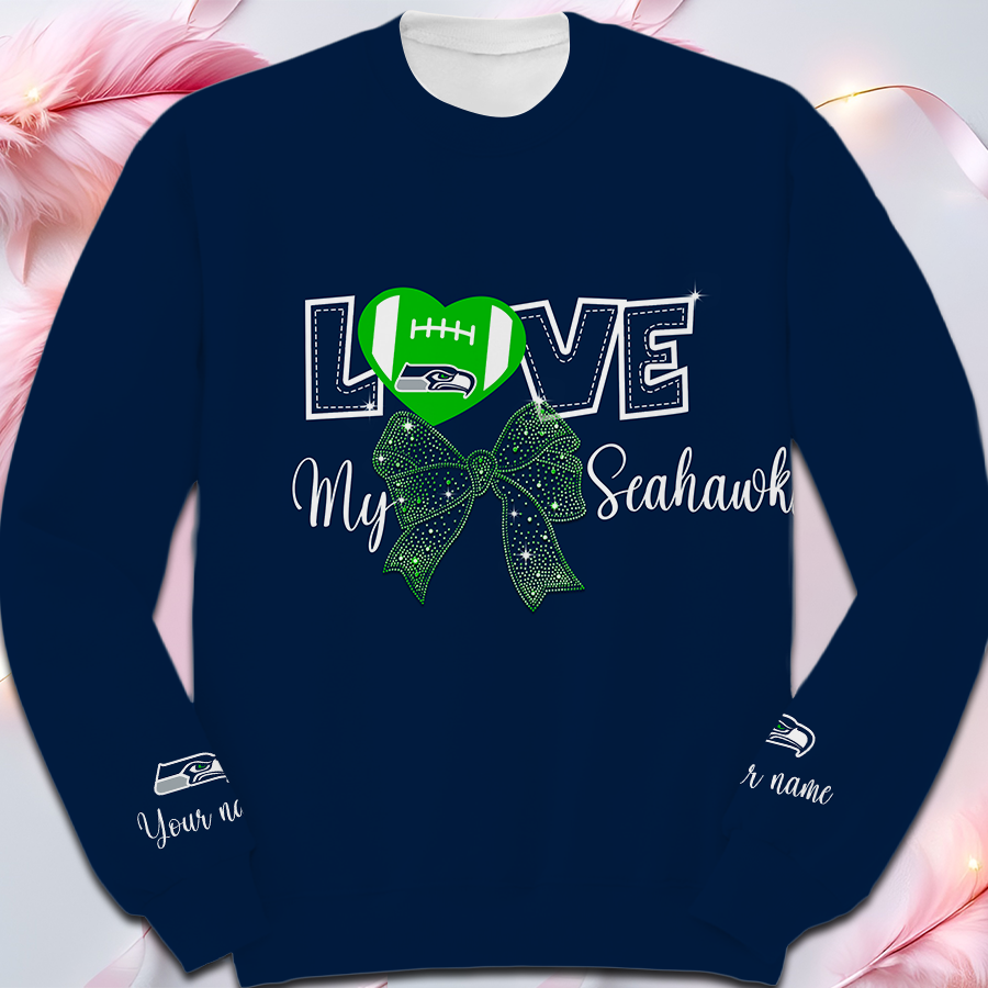 LIMITED EDITION - NEW CUSTOMIZED NFL06 SSH SEATTLE SEAHAWKS UNISEX T-SHIRT, POLO, HOODIE & JACKETS