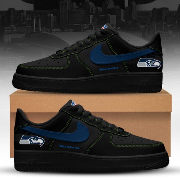 LIMITED EDITION - NEW CUSTOMIZED NFL06 SSH SEATTLE SEAHAWKS AF1 SNEAKERS