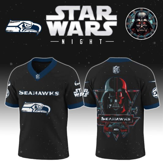 LIMITED EDITION - NEW CUSTOMIZED NFL06 SSH SEATTLE SEAHAWKS V-NECK BASKETBALL JERSEY