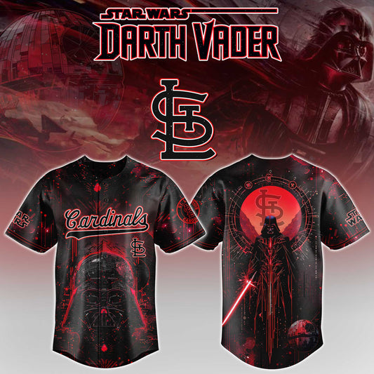 LIMITED EDITION - NEW CUSTOMIZED MLB24 SLC ST. LOUIS CARDINALS x STAR WARS BASEBALL JERSEY
