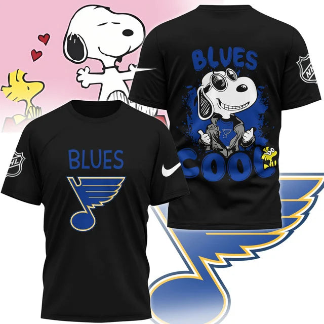 LIMITED EDITION - NEW CUSTOMIZED NHL14 SLB ST. LOUIS BLUES X SNOOPY T-SHIRT, SWEATSHIRT, HOODIE & ZIP HOODIE