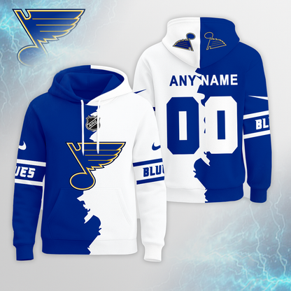LIMITED EDITION - NEW CUSTOMIZED NHL14 SLB ST. LOUIS BLUES UNISEX T-SHIRT, POLO, HOODIE & JACKETS