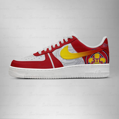 LIMITED EDITION - NEW CUSTOMIZED MLB24 SL CARDINALS AF1 SHOES