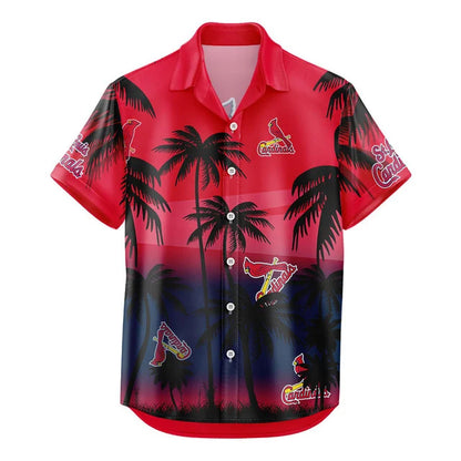 LIMITED EDITION - NEW CUSTOMIZED MLB24 SLC ST. LOUIS CARDINALS UNISEX HAWAIIAN SHIRT & SHORTS SET