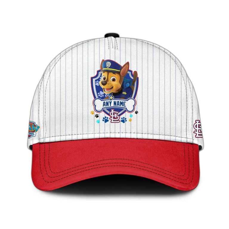 LIMITED EDITION - NEW CUSTOMIZED MLB24 SLC ST. LOUIS CARDINALS x PAW PATROL BASEBALL JERSEY & CAP