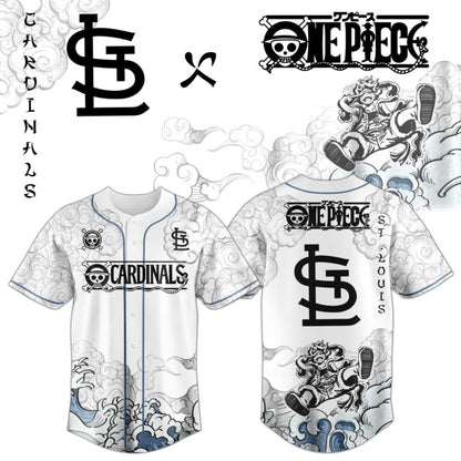 LIMITED EDITION - NEW CUSTOMIZED MLB24 SLC ST. LOUIS CARDINALS x ONE PIECE BASEBALL JERSEY & CAP