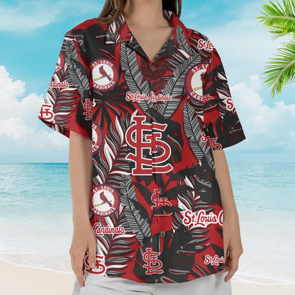 LIMITED EDITION - NEW CUSTOMIZED MLB24 SLC ST. LOUIS CARDINALS UNISEX HAWAIIAN SHIRT