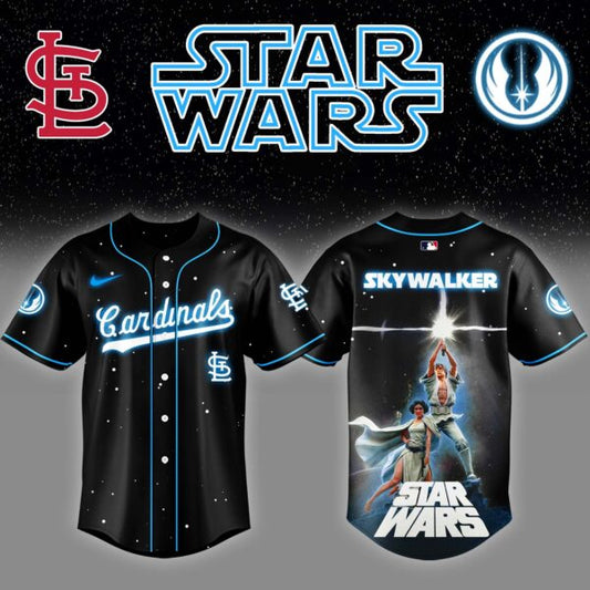 LIMITED EDITION - NEW CUSTOMIZED MLB24 SL CARDINALS x STAR WARS BASEBALL JERSEY