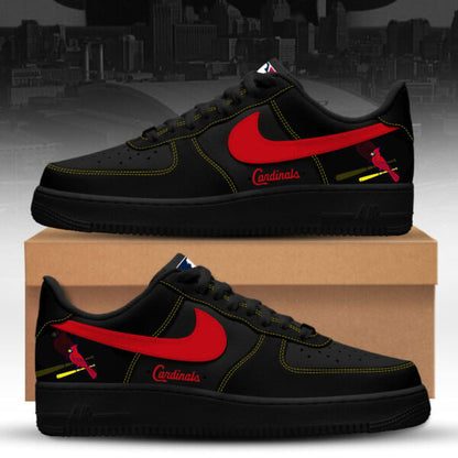 LIMITED EDITION - NEW CUSTOMIZED MLB24 SL CARDINALS AF1 SNEAKERS