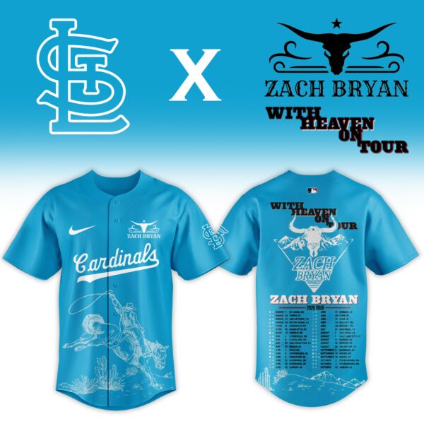 LIMITED EDITION - NEW CUSTOMIZED MLB24 SLC ST. LOUIS CARDINALS x ZACH BRYAN BASEBALL JERSEY & CAP