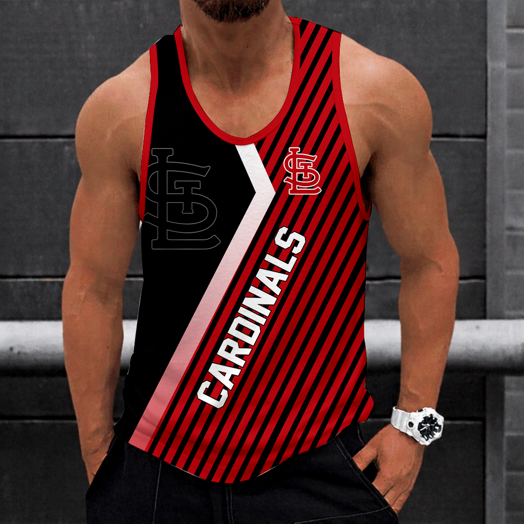 LIMITED EDITION - NEW CUSTOMIZED MLB24 ST. LOUIS CARDINALS UNISEX TANK TOP