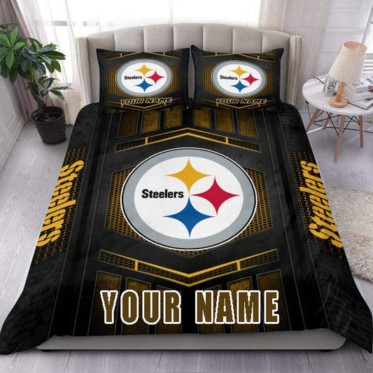 LIMITED EDITION - NEW PREMIUM NFL14 PSB PITTSBURGH STEELERS BEDDING SET