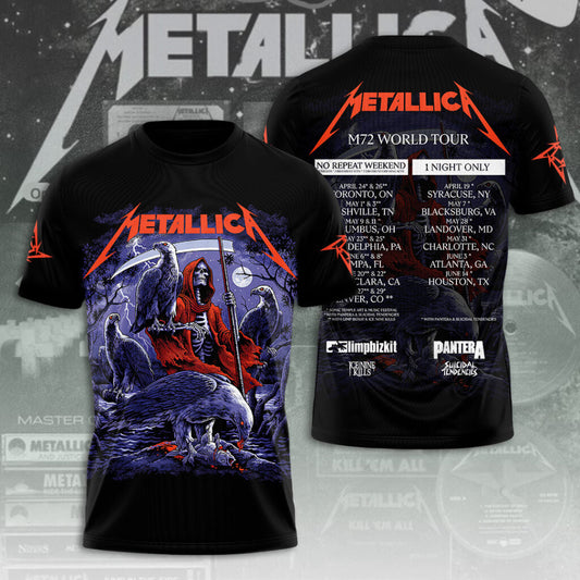 NEW PREMIUM METALLICA UNISEX T-SHIRT, POLO, HOODIE & JACKETS 2026