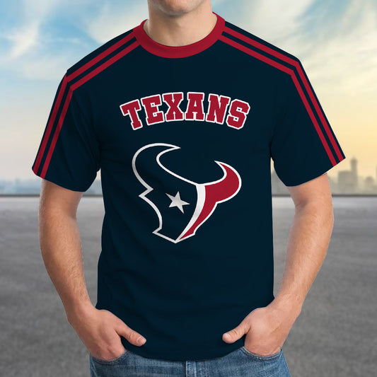LIMITED EDITION - NEW PREMIUM NFL15 HTT HOUSTON TEXANS UNISEX T-SHIRT