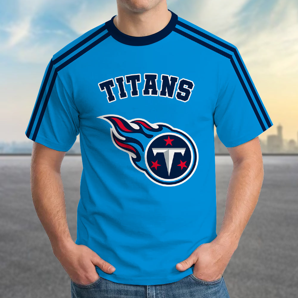 LIMITED EDITION - NEW PREMIUM NFL31 TST TENNESSEE TITANS UNISEX T-SHIRT