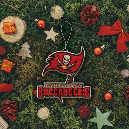 LIMITED EDITION - NEW CUSTOMIZED NFL10 TBB TAMPA BAY BUCCANEERS ACRYLIC ORNAMENT