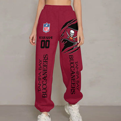 LIMITED EDITION - NEW PREMIUM NFL10 TBB TAMPA BAY BUCCANEERS UNISEX LONG PANTS