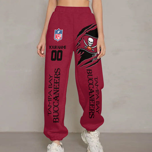 LIMITED EDITION - NEW PREMIUM NFL10 TBB TAMPA BAY BUCCANEERS UNISEX LONG PANTS