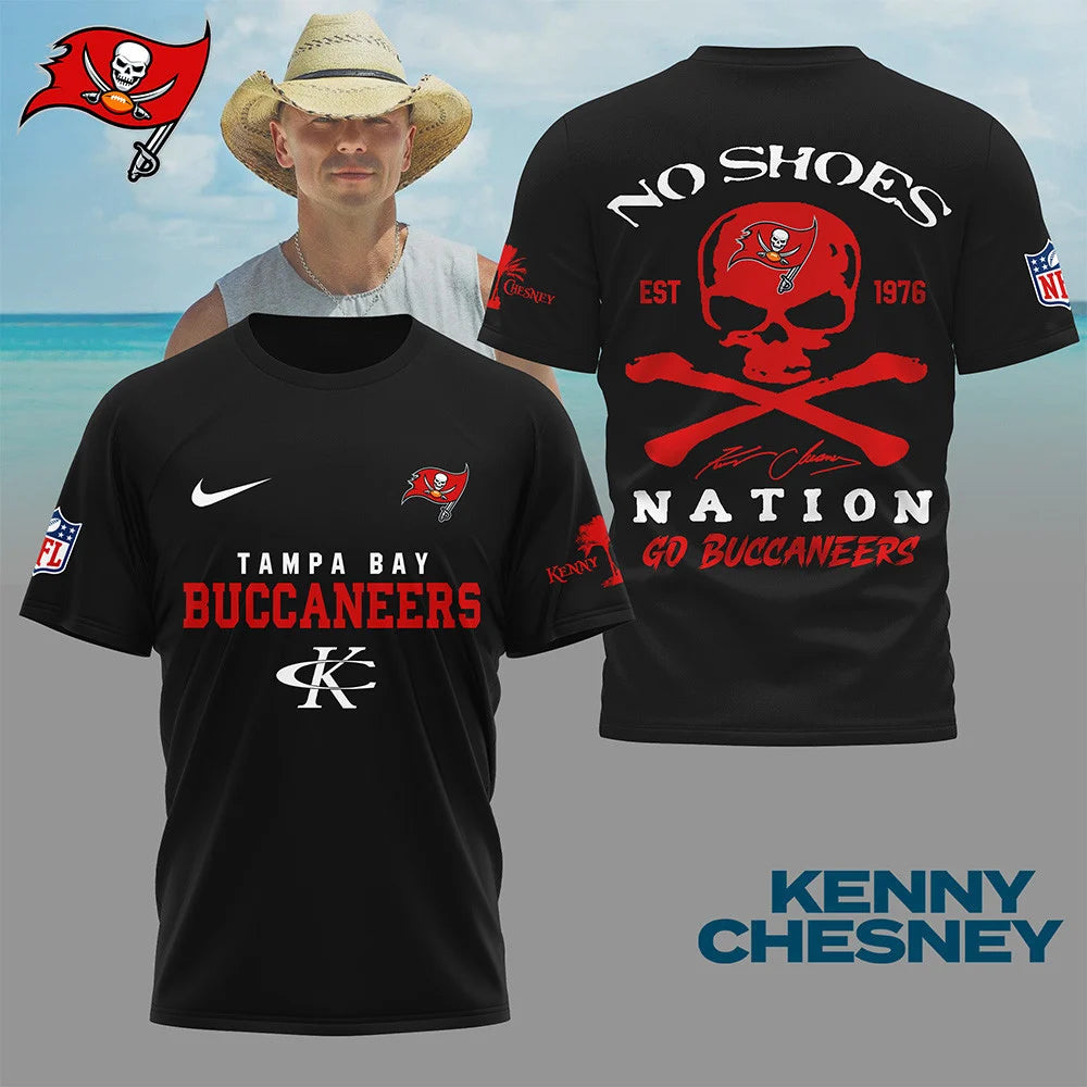 LIMITED EDITION - NEW CUSTOMIZED NFL10 TBB TAMPA BAY BUCCANEERS T-SHIRT | MULTIPLE COLORS AVAILABLE