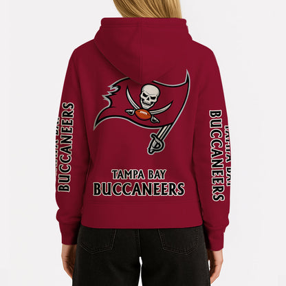 LIMITED EDITION - NEW CUSTOMIZED NFL10 TBB TAMPA BAY BUCCANEERS UNISEX HOODIE