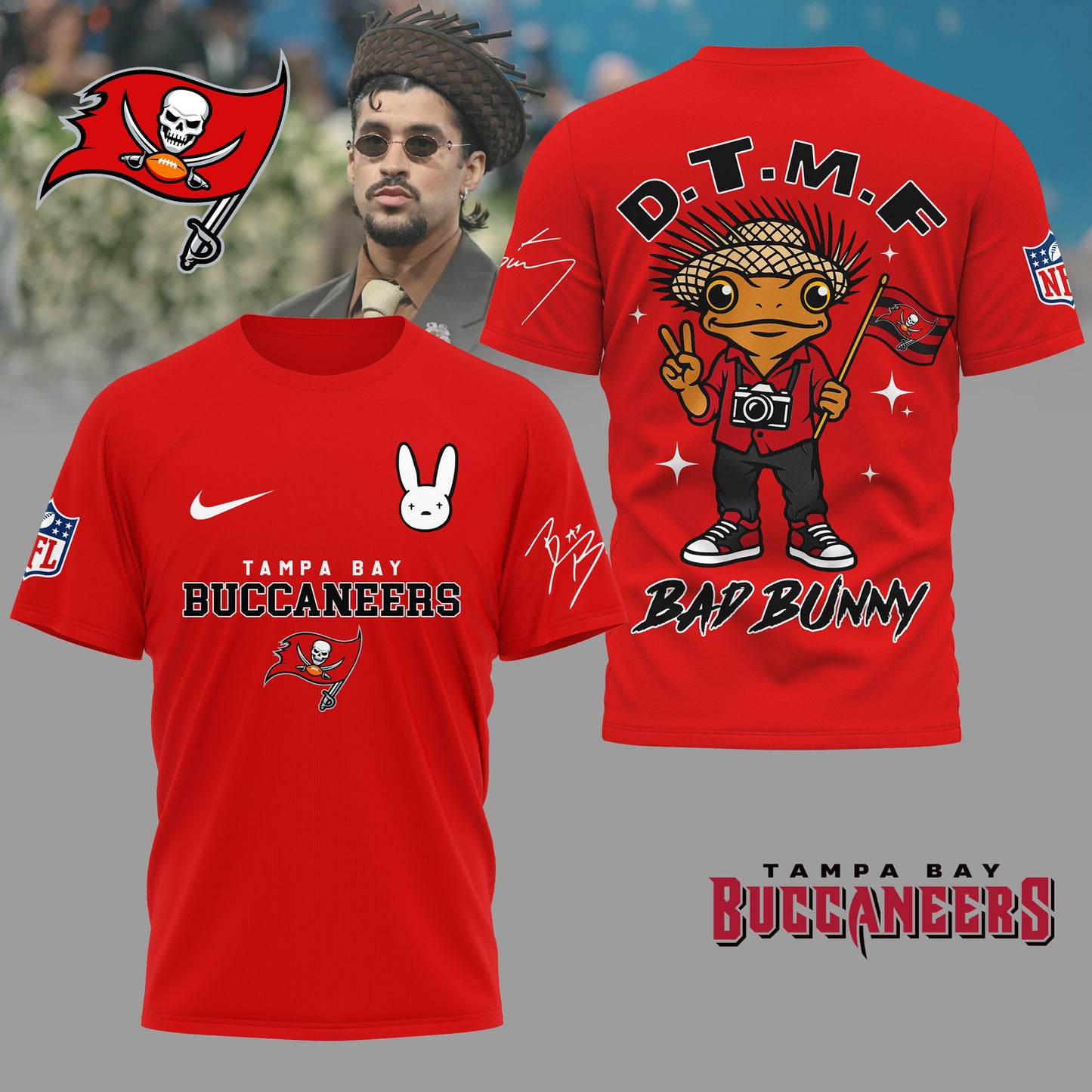 LIMITED EDITION - NEW CUSTOMIZED NFL10 TBB TAMPA BAY BUCCANEERS T-SHIRT, HOODIE, ZIP HOODIE